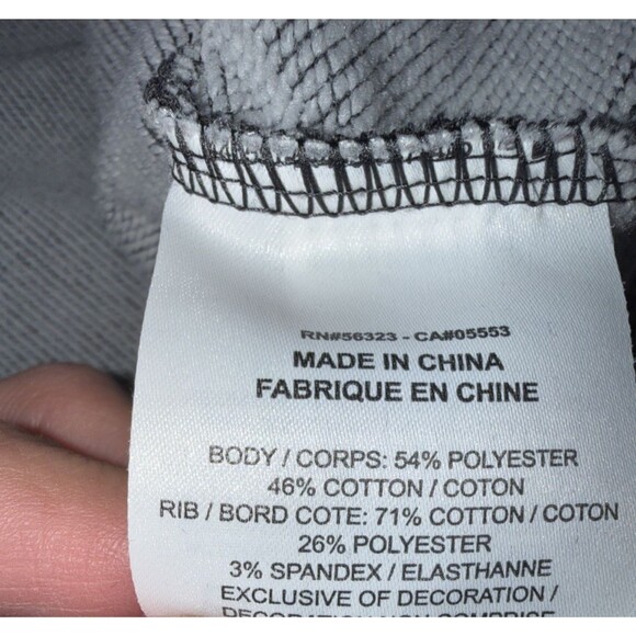 Nike Dri-Fit Cropped Sweatshirt Women's M Gray Funnel Neck Athleisure Pullover - Picture 10 of 15